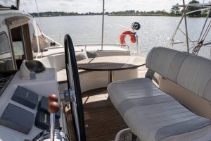 exterior, Privilege 435, catamaran for sale