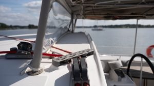 exterior, Privilege 435, catamaran for sale