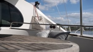 exterior, Privilege 435, catamaran for sale