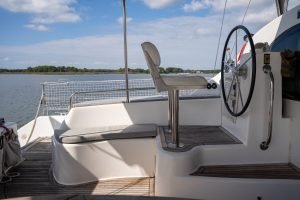 exterior, Privilege 435, catamaran for sale
