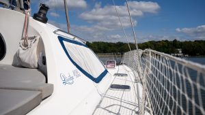 exterior, Privilege 435, catamaran for sale