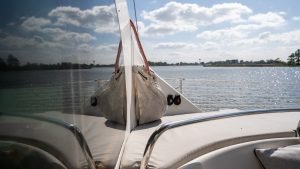 exterior, Privilege 435, catamaran for sale