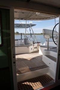 exterior, Privilege 435, catamaran for sale