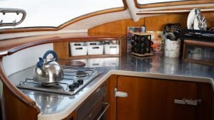 interior, Privilege 435, catamaran for sale