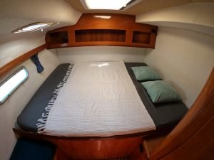 bed, Privilege 435, catamaran for sale
