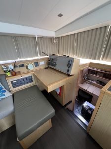 navigation station, Lagoon 400, catamaran for sale