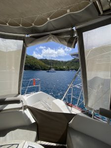 exterior, Privilege 435, catamaran for sale