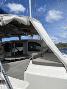 exterior, Privilege 435, catamaran for sale