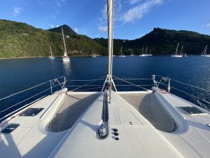exterior, Privilege 435, catamaran for sale