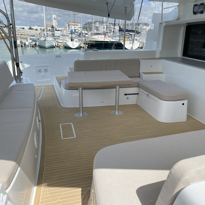 cockpit, Lagoon 46, catamaran for sale