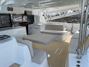cockpit, Lagoon 46, catamaran for sale