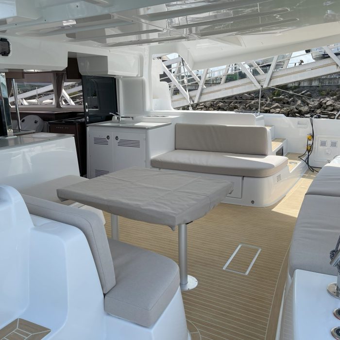 cockpit, Lagoon 46, catamaran for sale