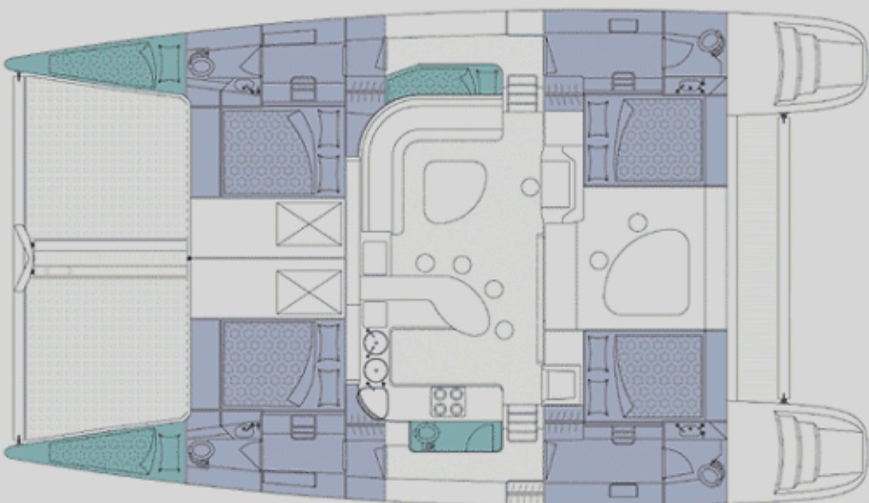 Voyage 500, catamaran for sale