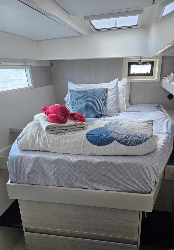 bed, Leopard 48, catamaran for sale
