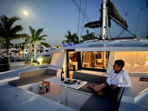cockpit, Bali 4.2, catamaran for sale