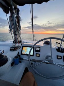 helm, Bali 4.2, catamaran for sale