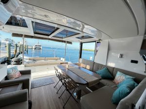 cockpit, Bali 4.2, catamaran for sale
