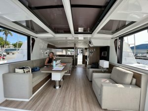 navigation station, Bali 4.2, catamaran for sale