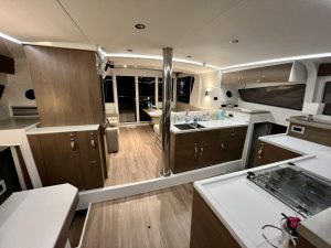 salon, Bali 4.2, catamaran for sale