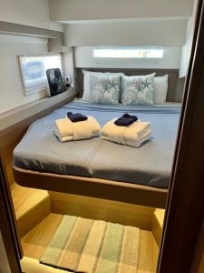 bed, Bali 4.2, catamaran for sale