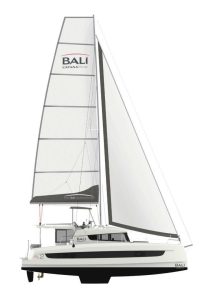 diagram, Bali 4.2, catamaran for sale