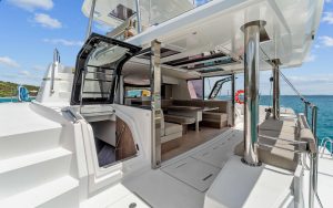 cockpit, Bali 4.8, catamaran for sale