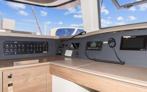 navigation station, Bali 4.8, catamaran for sale