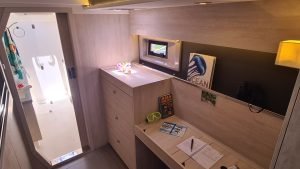 interior, Leopard 45, catamaran for sale