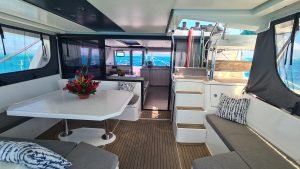 cockpit, Leopard 45, catamaran for sale