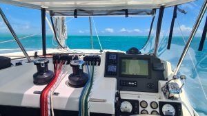 helm, Leopard 45, catamaran for sale