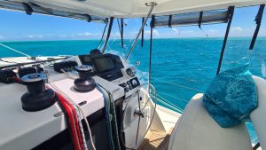 helm, Leopard 45, catamaran for sale