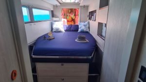 bed, Leopard 45, catamaran for sale