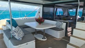 cockpit, Leopard 45, catamaran for sale