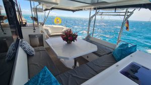 cockpit, Leopard 45, catamaran for sale