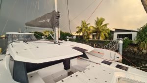 deck, Leopard 45, catamaran for sale
