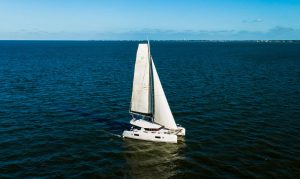 underway, Lagoon 42, catamaran for sale