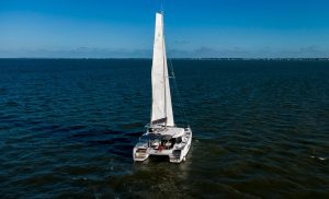 underway, Lagoon 42, catamaran for sale