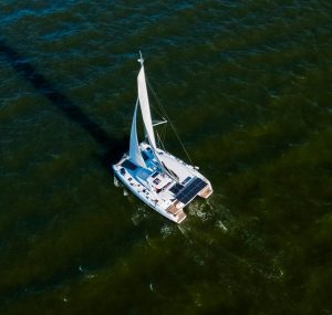 underway, Lagoon 42, catamaran for sale