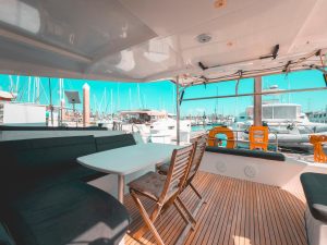 cockpit, Lagoon 42, catamaran for sale