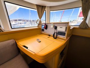 navigation station, Lagoon 42, catamaran for sale