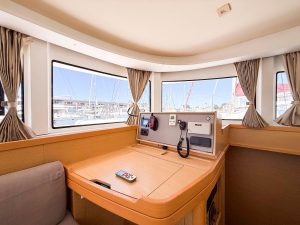 navigation station, Lagoon 42, catamaran for sale