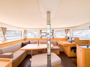 salon, Lagoon 42, catamaran for sale