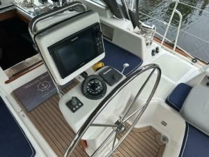 helm, Passport 545, sailboat for sale