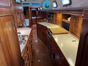 interior, Passport 545, sailboat for sale