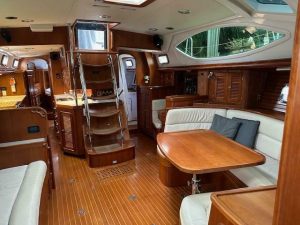 salon, Passport 545, sailboat for sale