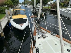 deck, Passport 545, sailboat for sale