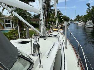 deck, Passport 545, sailboat for sale