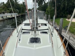 deck, Passport 545, sailboat for sale
