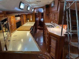 interior, Passport 545, sailboat for sale