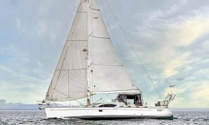 underway, Passport 545, sailboat for sale